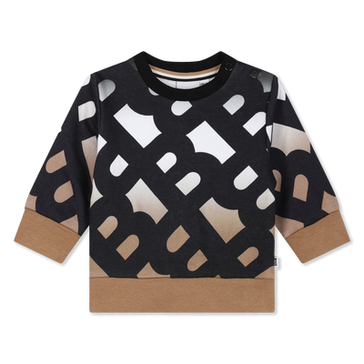 Dreifarbiger Sweater mit Print BOSS BOY