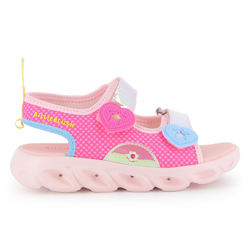 SANDALEN AUS DURCHBROCHENEM STRICK BILLIEBLUSH 
                        GIRL