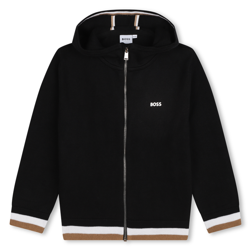 Cardigan aus Baumwolle &amp; Wolle BOSS 
                        BOY