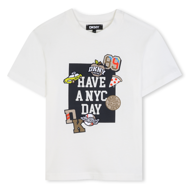 T-Shirt mit kurzen &Auml;rmeln DKNY 
                        BOY