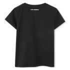 Kurzarmshirt KARL LAGERFELD KIDS 
                    GIRL