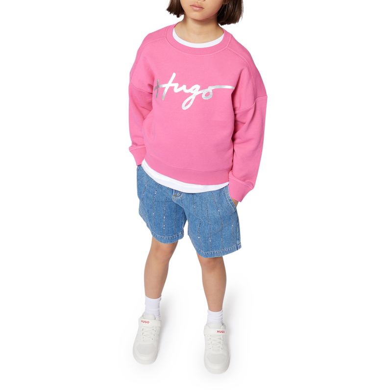 Kurze Jeanshose HUGO 
                        M&Auml;DCHEN