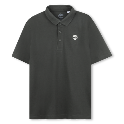 Einfarbiges Poloshirt mit Logo TIMBERLAND BOY