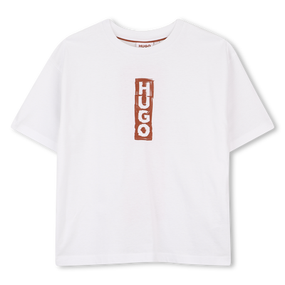 T-Shirt mit kurzen &Auml;rmeln HUGO JUNGE