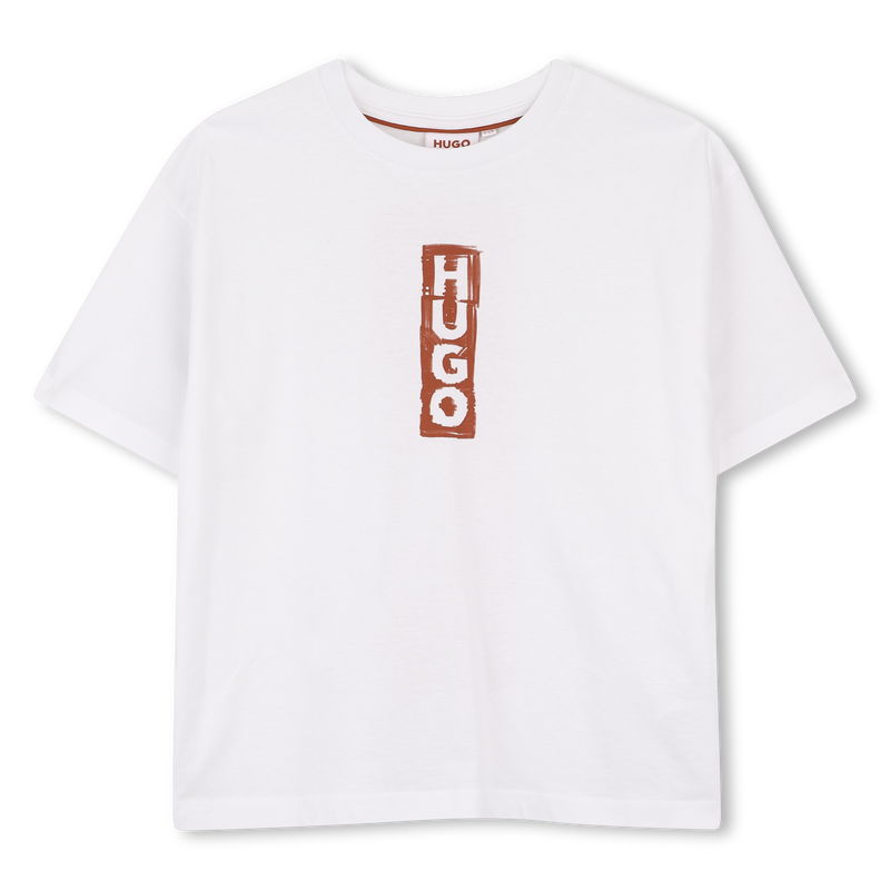 T-Shirt mit kurzen &Auml;rmeln HUGO 
                        JUNGE