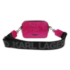 Handtasche aus zerknittertem Textil KARL LAGERFELD KIDS 
                    GIRL