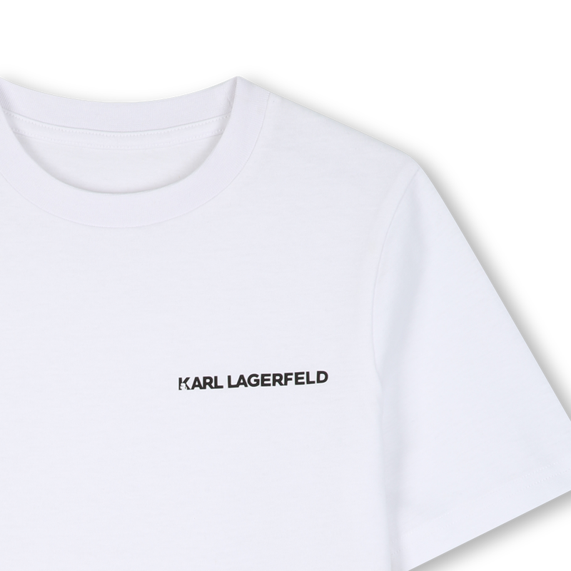 SET MIT 2 KURZ&Auml;RMELIGEN T-SHIRTS KARL LAGERFELD KIDS 
                        BOY