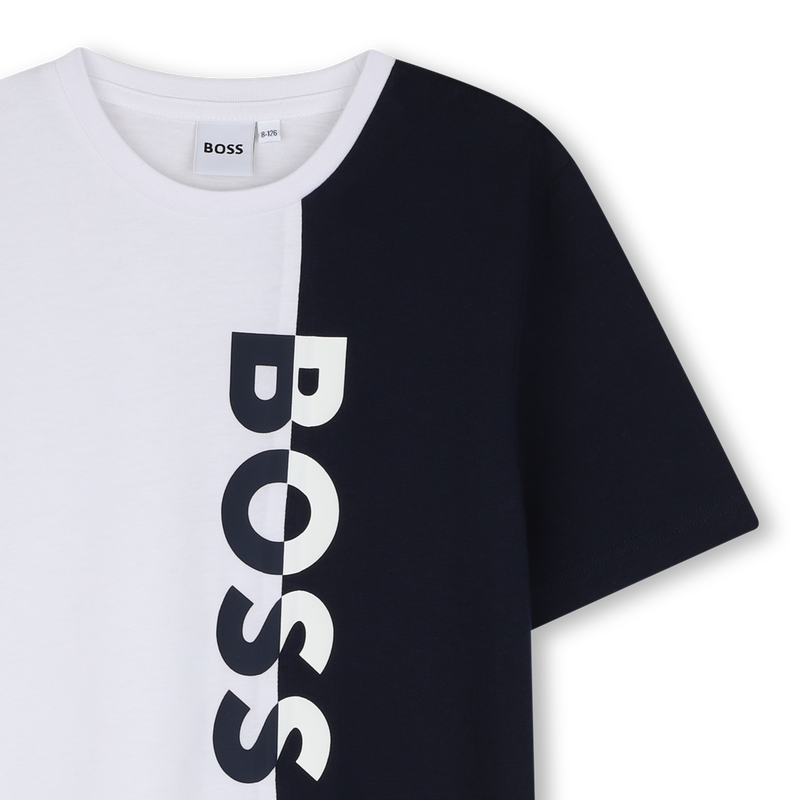 KURZ&Auml;RMELIGES T-SHIRT BOSS 
                        BOY