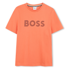 Kurz&auml;rmliges Baumwollshirt BOSS 
                    BOY
