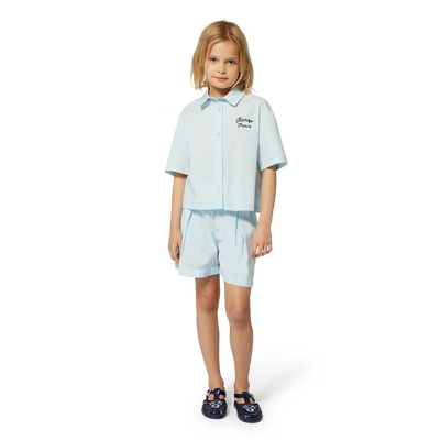 Kurz&auml;rmeliges Hemd KENZO KIDS GIRL