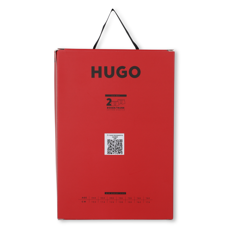 Packung mit 2 Boxershorts HUGO 
                        BOY