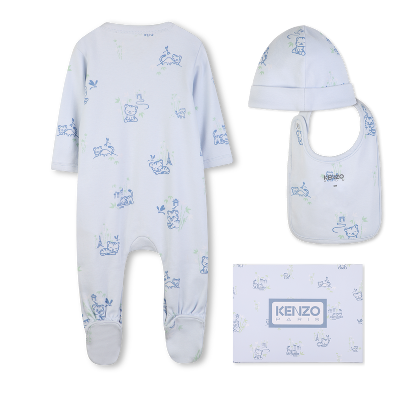 PAJAMA, HUT UND L&Auml;TZCHEN SET KENZO KIDS 
                        BOY