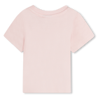 T-Shirt mit gl&auml;nzendem Druck BOSS 
                    GIRL