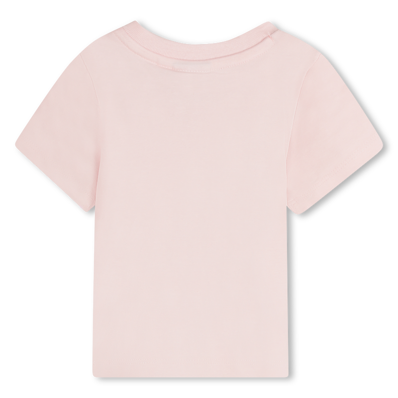 T-Shirt mit gl&auml;nzendem Druck BOSS 
                        GIRL