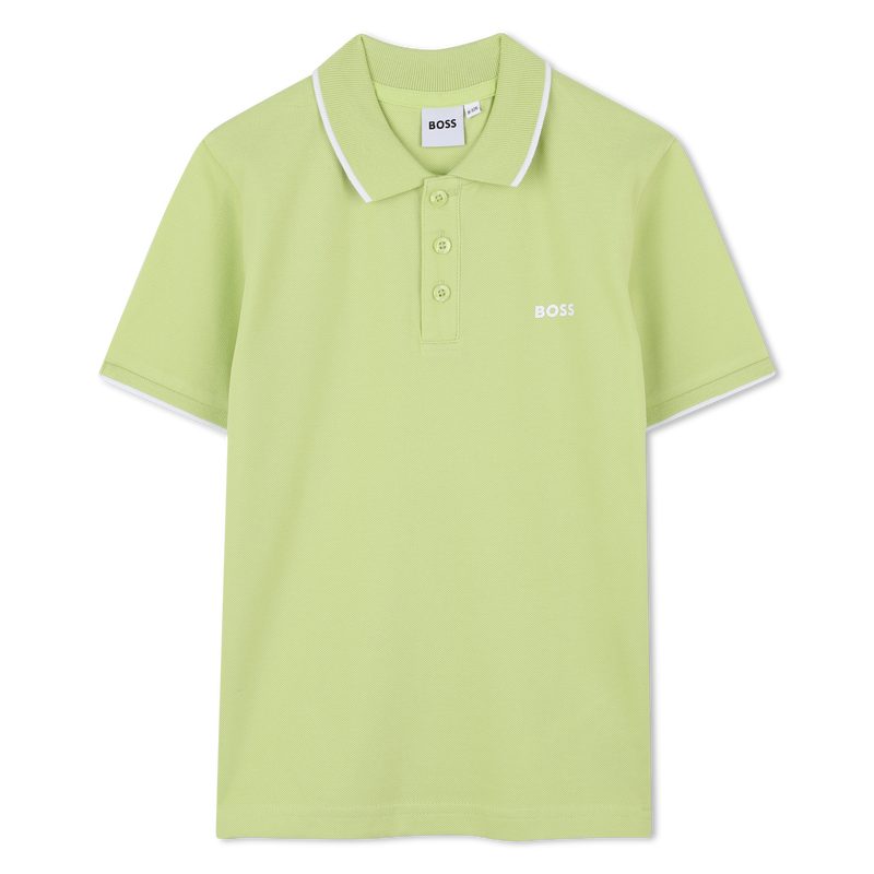 Poloshirt aus Pikee BOSS 
                        BOY