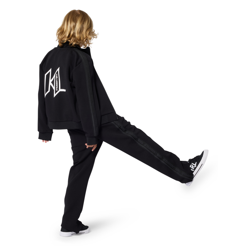 KAPUZENPULLOVER MIT REISSVERSCHLUSS KARL LAGERFELD KIDS 
                        BOY