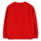 Sweatshirt aus ungeb&uuml;rstetem Fleece KENZO KIDS 
                    BOY