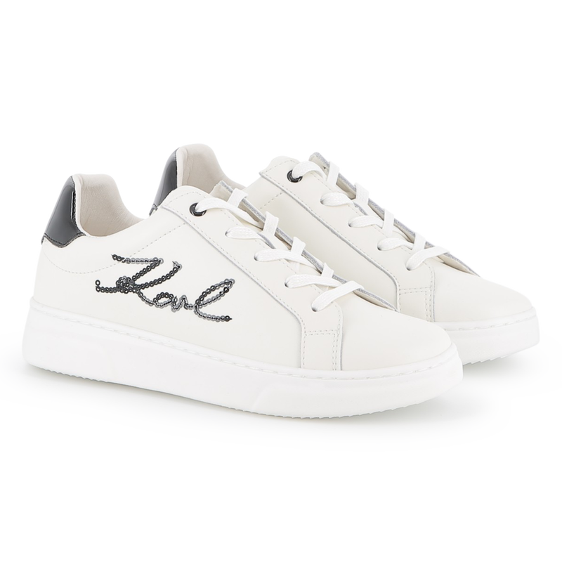 Low-Top-Sneakers mit Schn&uuml;rung KARL LAGERFELD KIDS 
                        GIRL