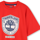 Kurz&auml;rmeliges t-shirt TIMBERLAND 
                    BOY