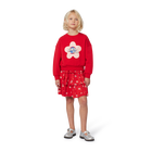 Sweatshirt aus ungeb&uuml;rstetem Fleece KENZO KIDS 
                    GIRL
