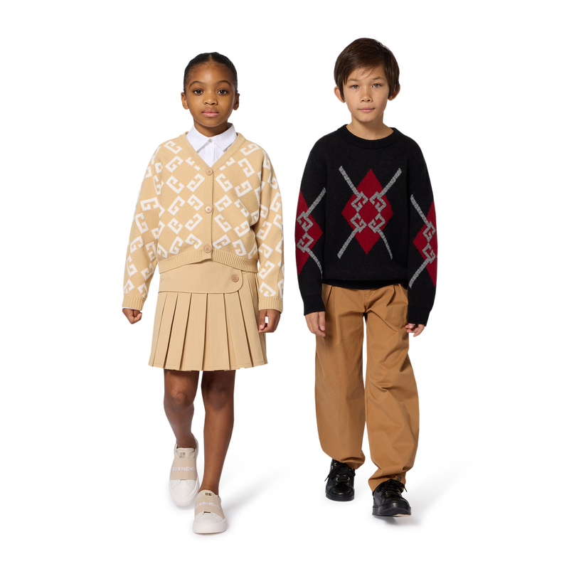 Hemd aus Baumwoll-Jacquard GIVENCHY 
                        GIRL