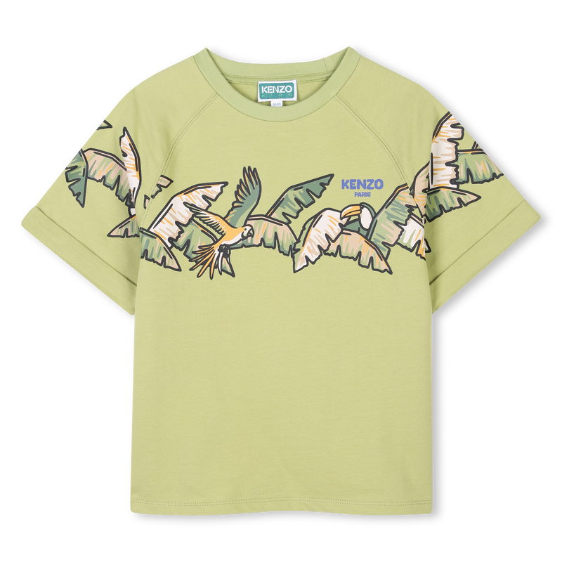 Leichtes T-Shirt aus Molton KENZO KIDS 
                        BOY