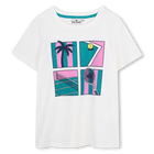 Kurz&auml;rmeliges t-shirt KIDS AROUND 
                    GIRL