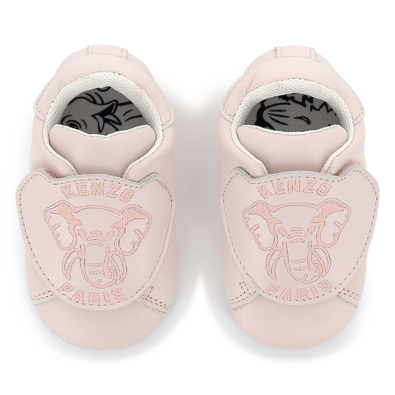 Lederpuschen mit Klett KENZO KIDS 
                        UNISEX