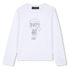 Langarmshirt KARL LAGERFELD KIDS 
                    GIRL