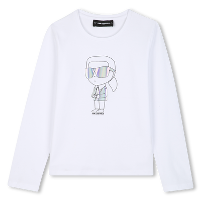 Langarmshirt KARL LAGERFELD KIDS GIRL