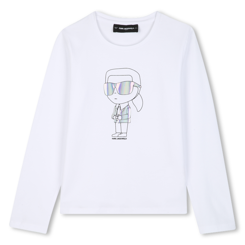 Langarmshirt KARL LAGERFELD KIDS 
                        GIRL