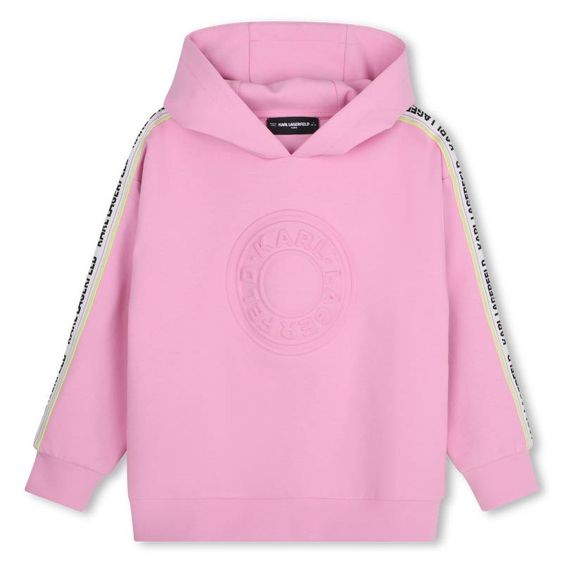 Kapuzensweatshirt KARL LAGERFELD KIDS 
                        GIRL