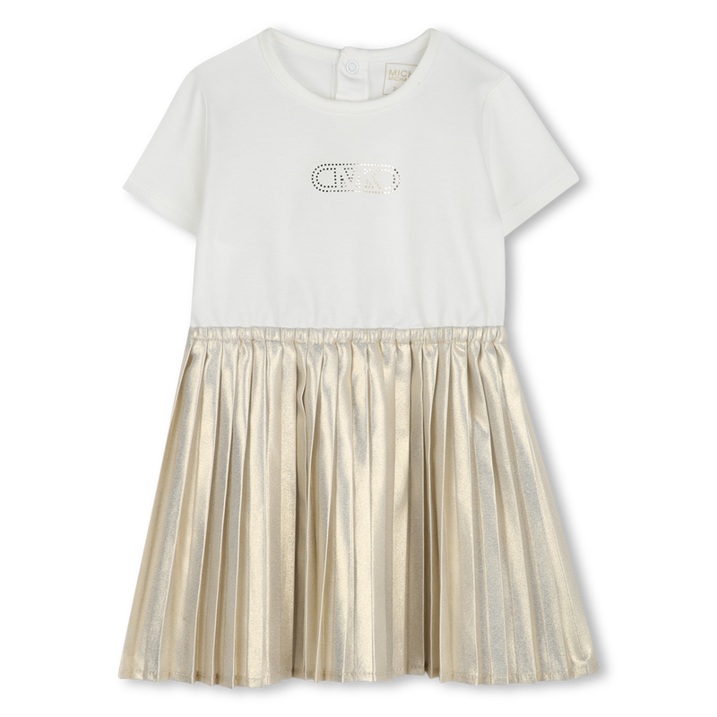 Festkleid aus Materialmix MICHAEL KORS 
                        GIRL