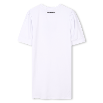 Kurz&auml;rmeliges Kleid KARL LAGERFELD KIDS GIRL