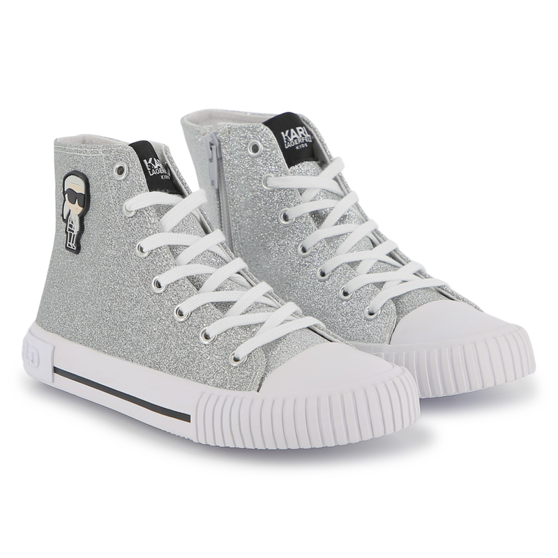 Sneaker zum schn&uuml;ren KARL LAGERFELD KIDS 
                        GIRL