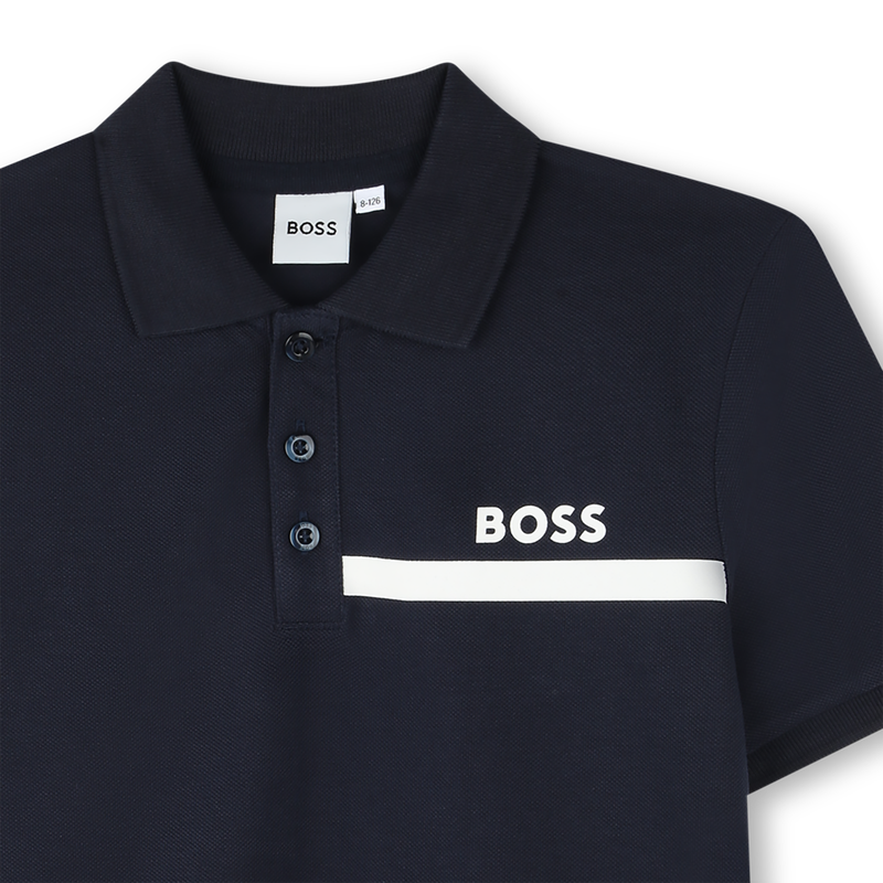 KURZ&Auml;RMELIGES POLOSHIRT BOSS 
                        BOY