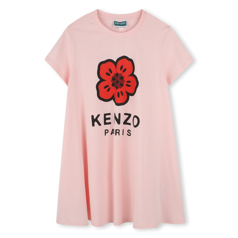 Luftiges Kleid mit Aufdruck KENZO KIDS 
                        GIRL