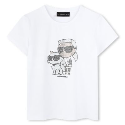 Kurzarmshirt KARL LAGERFELD KIDS GIRL