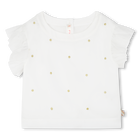 Bluse mit T&uuml;ll und Pailletten BILLIEBLUSH 
                    GIRL