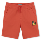 Baumwoll-Bermudas mit Badge KENZO KIDS 
                    BOY