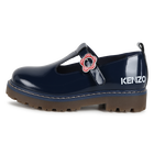 Leder-Ballerinas mit Schnalle KENZO KIDS 
                    GIRL
