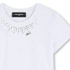 Kurz&auml;rmeliges t-shirt KARL LAGERFELD KIDS 
                    GIRL