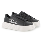 Low-Top-Sneakers mit Schn&uuml;rung KARL LAGERFELD KIDS 
                    GIRL