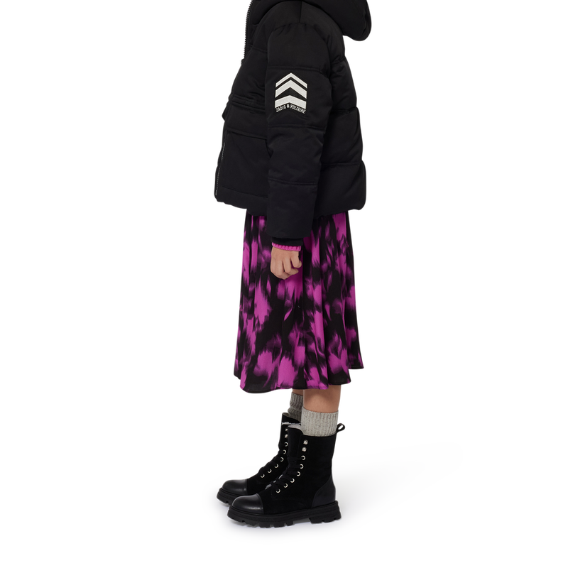 Langes, gemustertes Kleid ZADIG & VOLTAIRE 
                        GIRL