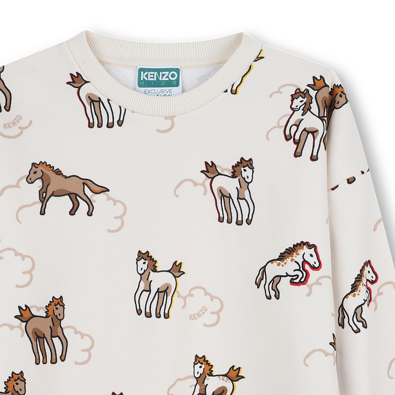 FLEECE KLEID KENZO KIDS 
                        GIRL