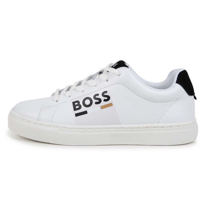 Leder-Sneakers zum Schnüren BOSS 
                        BOY