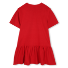 Kurz&auml;rmeliges Kleid KENZO KIDS 
                    GIRL