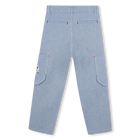 Baumwollhose mit Taschen KENZO KIDS 
                    BOY