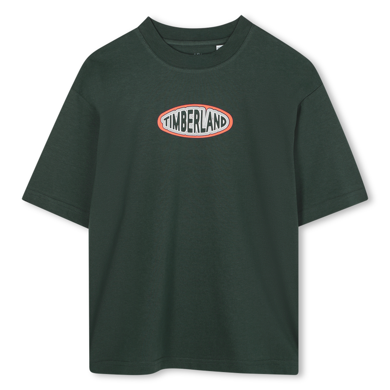 Kurzärmeliges T-Shirt aus Jersey TIMBERLAND 
                        BOY