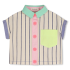 Gestreiftes kurz&auml;rmeliges hemd BILLIEBLUSH 
                    GIRL